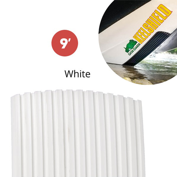 9' Keelshield White