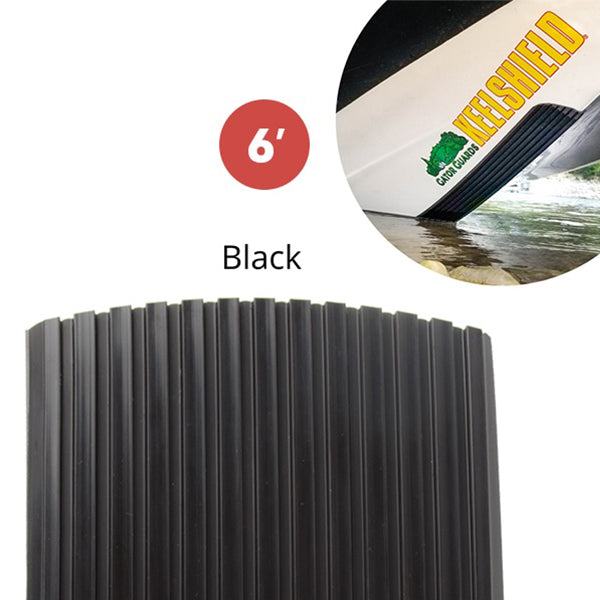 6' Keelshield Black