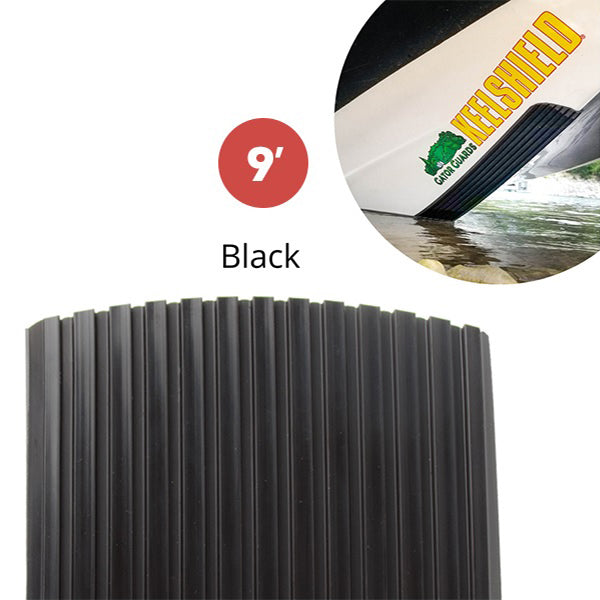 9' Keelshield Black