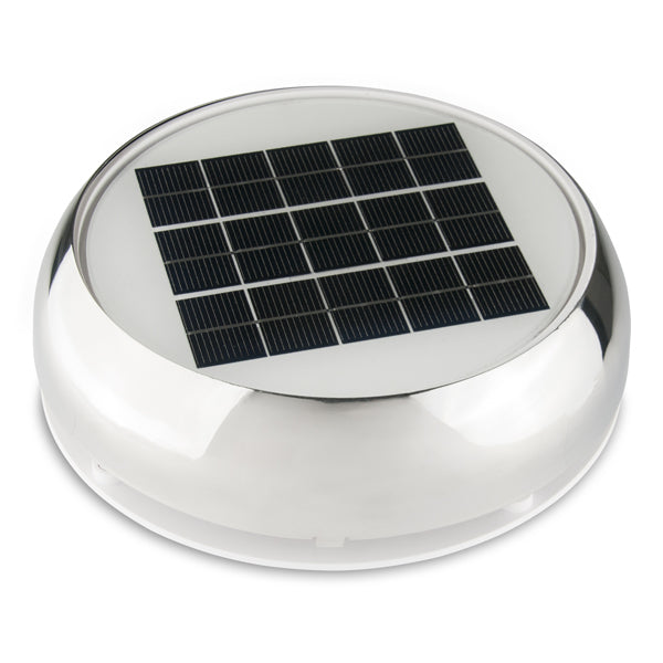Marinco Day/Night Solar Vent 4" Ss