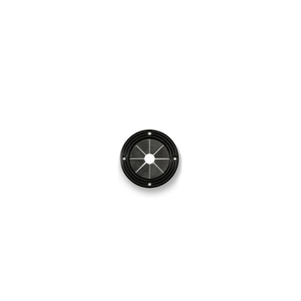 Whitecap Industries Black Rubber Grommet - 3-3/8" O.D. (pr)