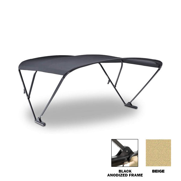 Taylor Made Boat Covers Power Arm Assembly - Black Frame - Beige