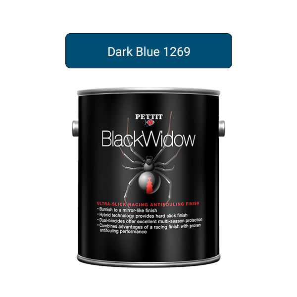 Pettit Paint Black Widow Racing Finish Dark Blue 1269