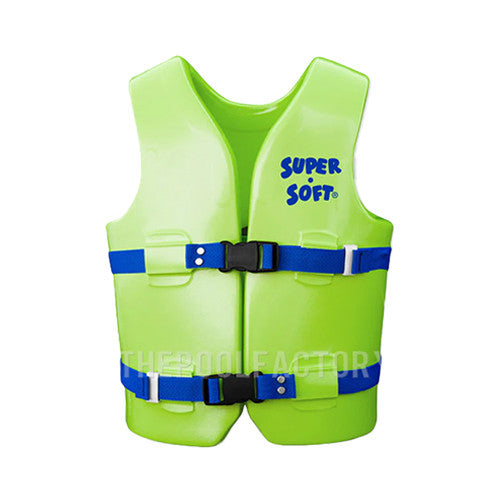 Texas Recreation Medium USCG Approved Child's Vinyl Vest Fierce Green