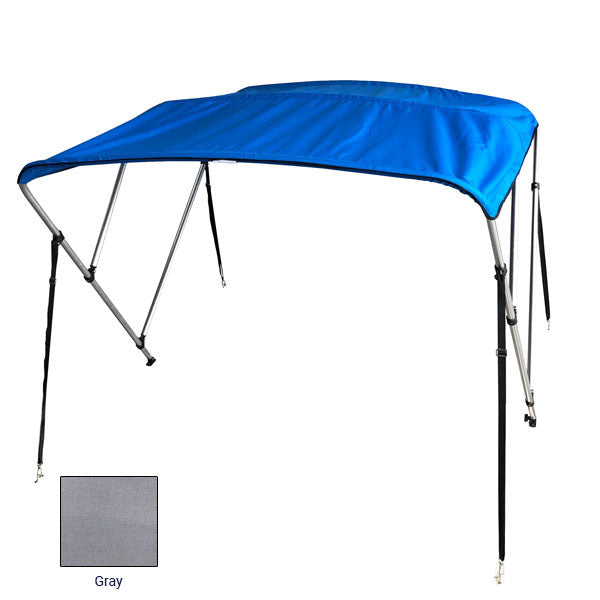Gen3 Marine 3 Bow Bimini Top 54"x6'x79-84" Gray