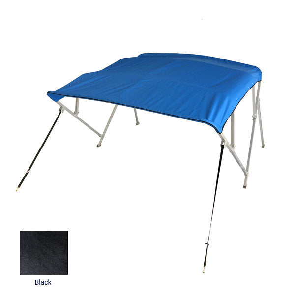 Gen3 Marine 4 Bow Pontoon Bimini Top 56"x8'x97-103" Black