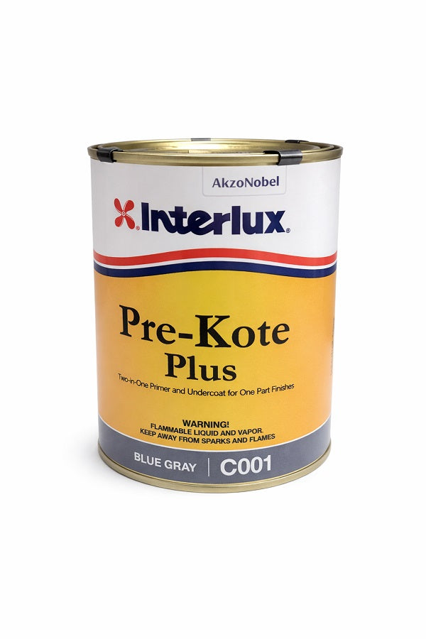 Interlux Paint PRE-KOTE PLUS BLUE GRAY YUC001/1QTUS