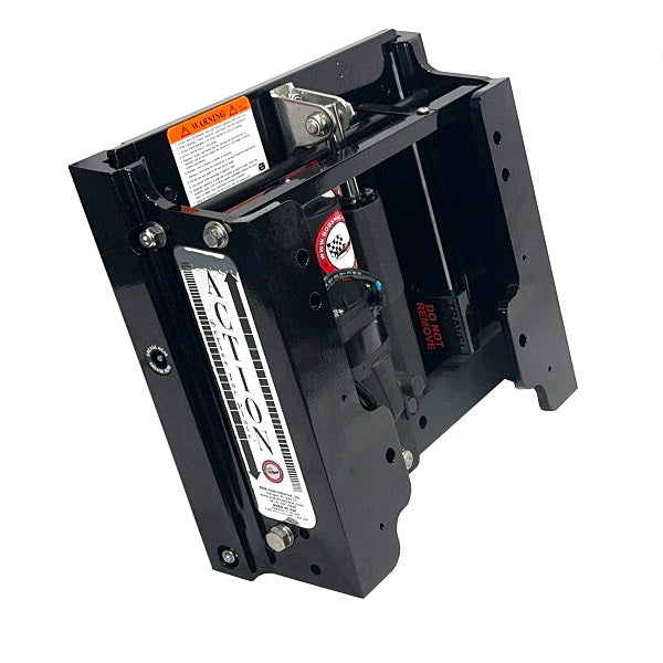 Bob's Machine Shop 6" Action series Powder coated Black Jack Plate