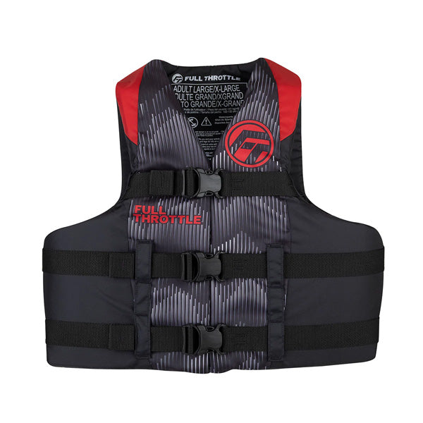 Full Throttle Adult Nylon Red S/M