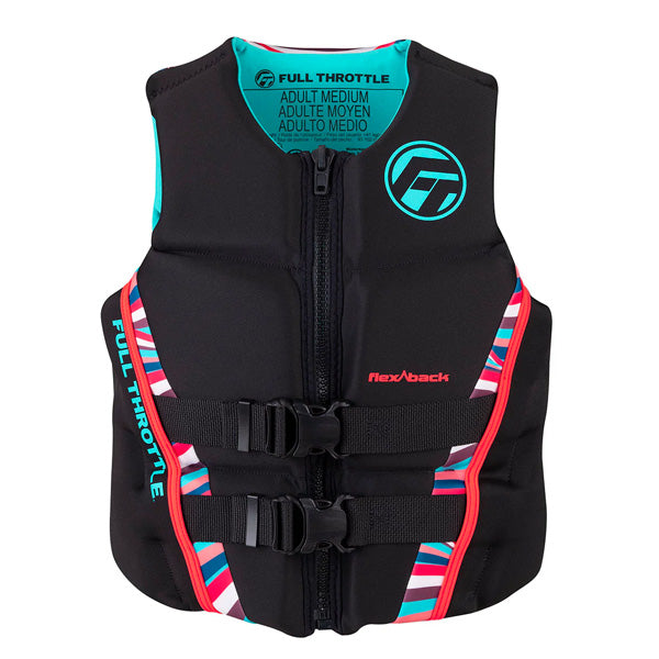 Full Throttle Women's Rapid-Dry Flex-Back Pink XL