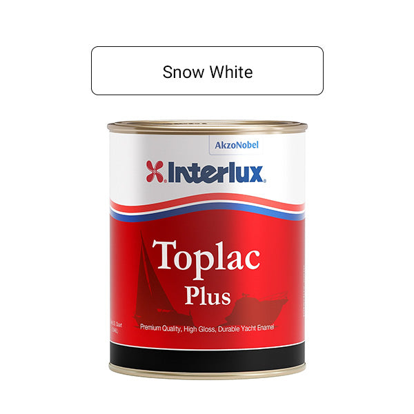 Interlux Paint TOPLAC PLUS SNOW WHITE YLK000/1QTUS