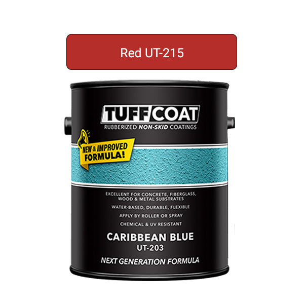 Tuff-Coat Marine Rubberized Deck Coating-Red-Gal