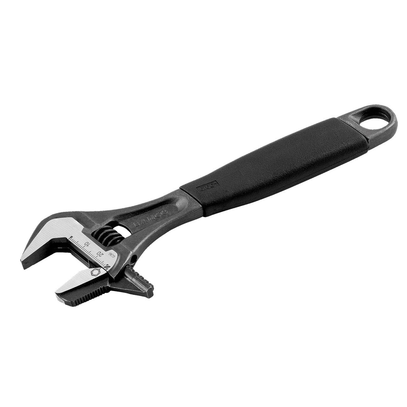 Bahco 10GÇ¦ ERGOGäó Central Nut Wide Opening Jaw Adjustable Wrenches with Rubber Handle