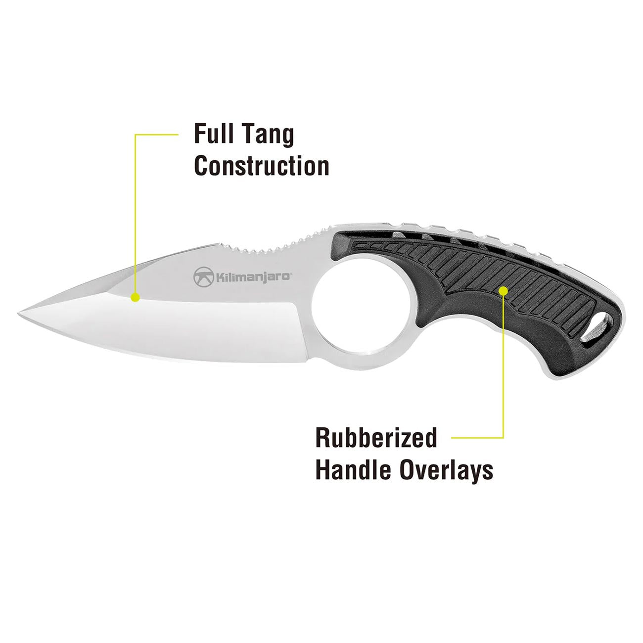 Kilimanjaro Stretta 6-3/4" Drop Point Neck Knife