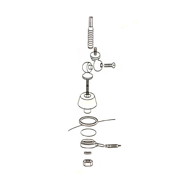 Anderson Antenna Rubber Top/Side Mt.