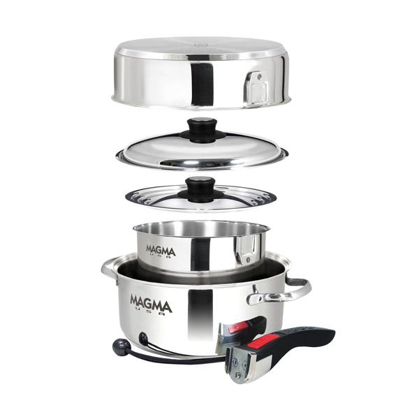 Magma Grills Cookware 7 Pc Starter Induction Ss
