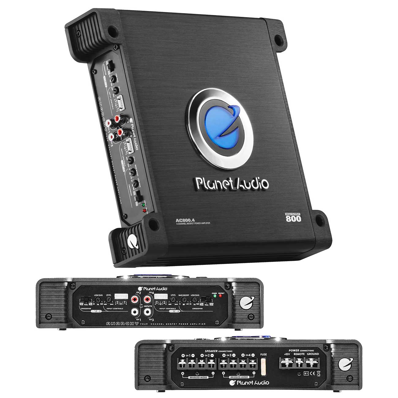 Planet 4CH 800W Max Amplifier