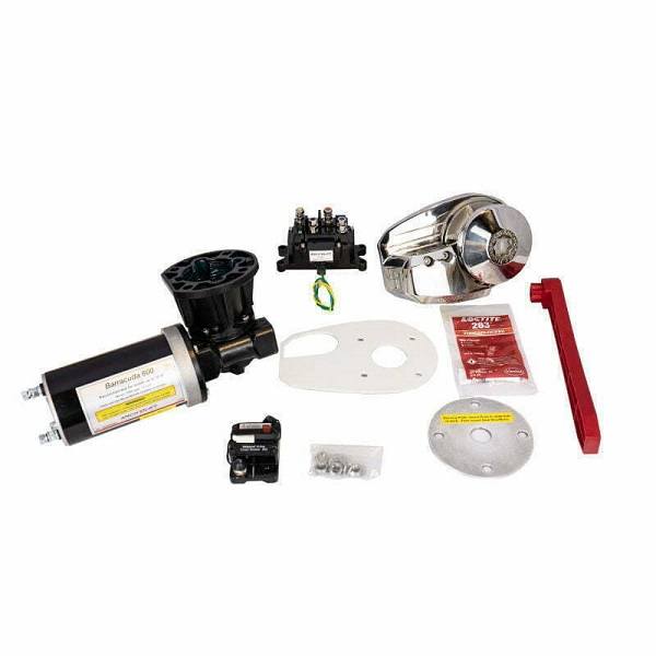 Anchorlift BARRACUDA 600, Low Profile, 1000watt, 12volt, 1/4"HT G43 Chain - 1/2" Rope
