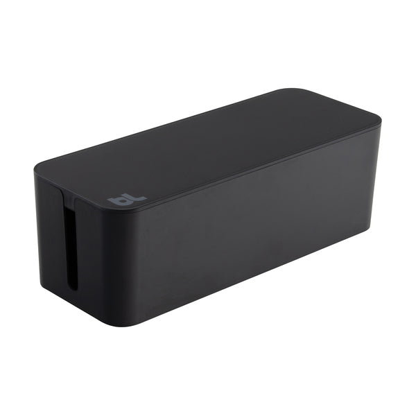Bluelounge BLUCB-01-BL 16 x 6.25 x 5.25-In. CableBox Cable Organizer, BLUCB-01 (Black)