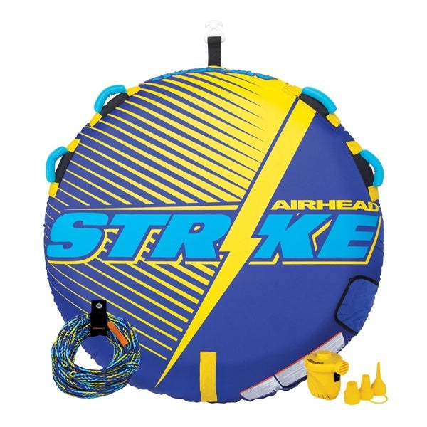 AIRHEAD Strike Towable Kit w/ Rope & Pump, 1 Rider