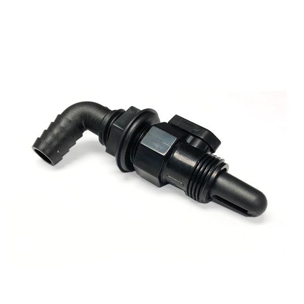T-H Marine Areator Hed W/Shut Off - 90 Degree