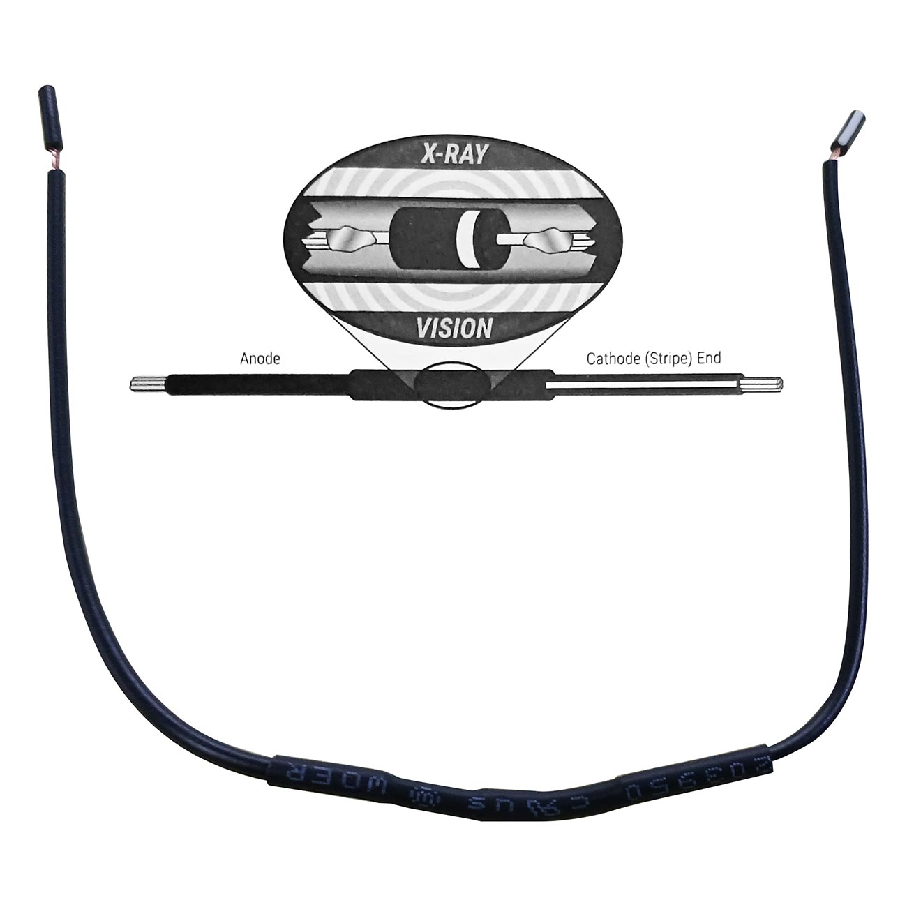 Omega Prewired easy use inline 1 Amp Diodes (5 QTY in Pack)