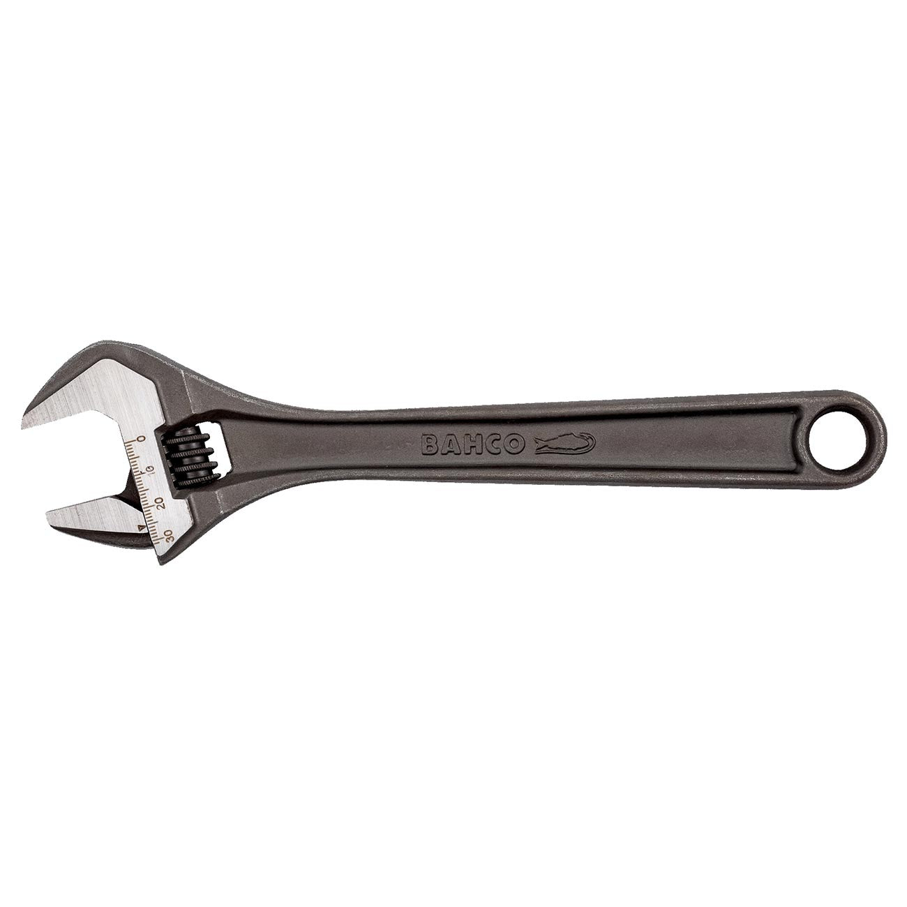 Bahco 12GÇ¦ Slim Head Adjustable Wrench with Black Phosphate Finish