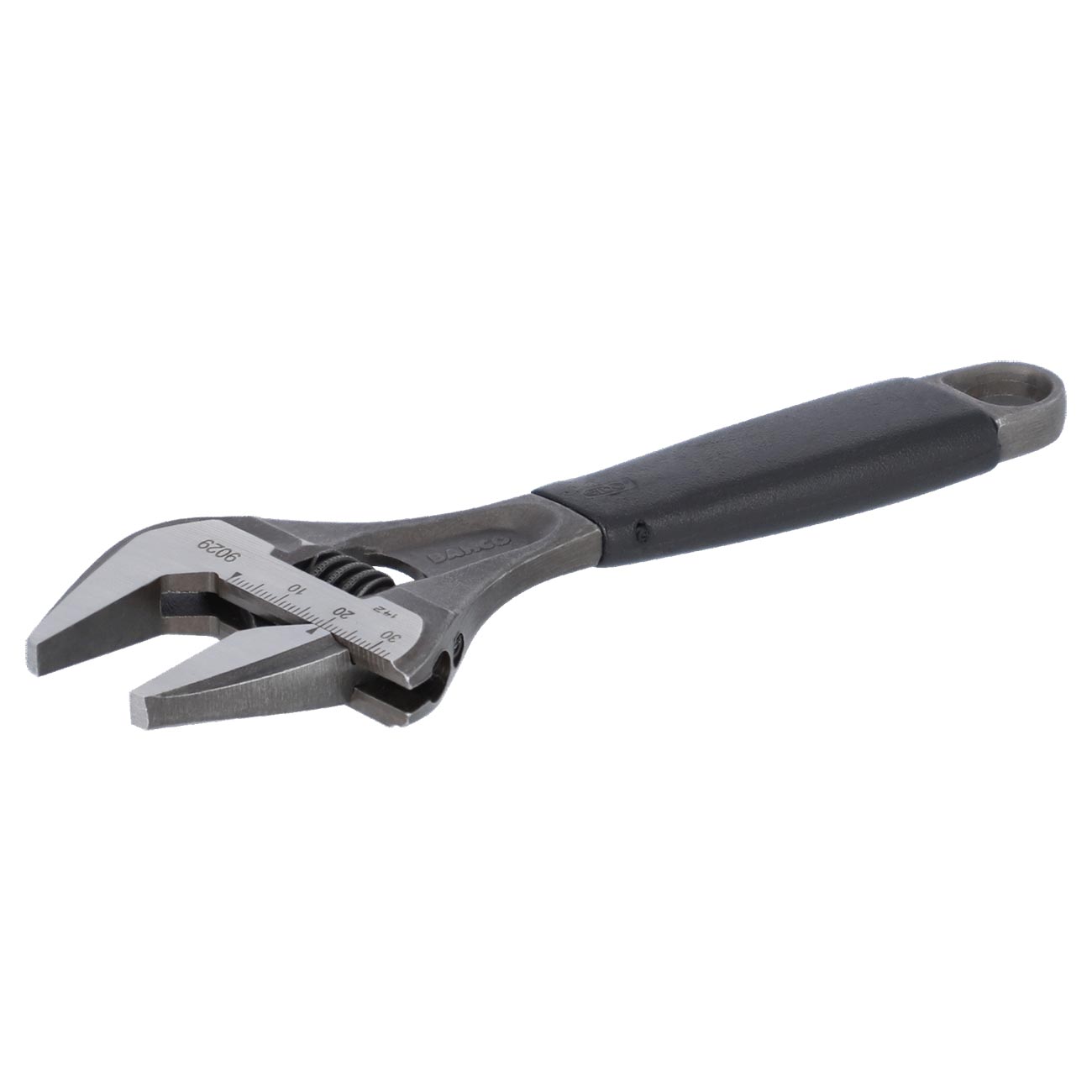 Bahco 6" ERGOGäó Central Nut Wide Opening Jaw Adjustable Wrench with Rubber Handle