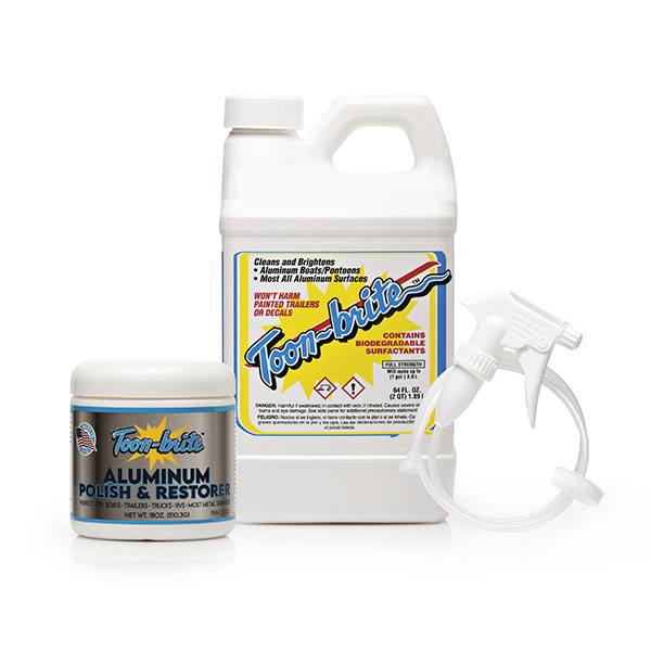 Toon Brite Aluminum Boat Care Kit