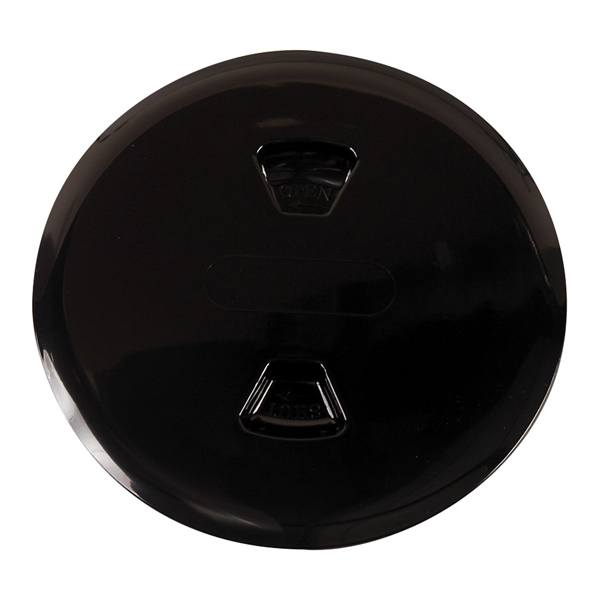 Beckson Marine Twist-Out Deck Plate 5" White