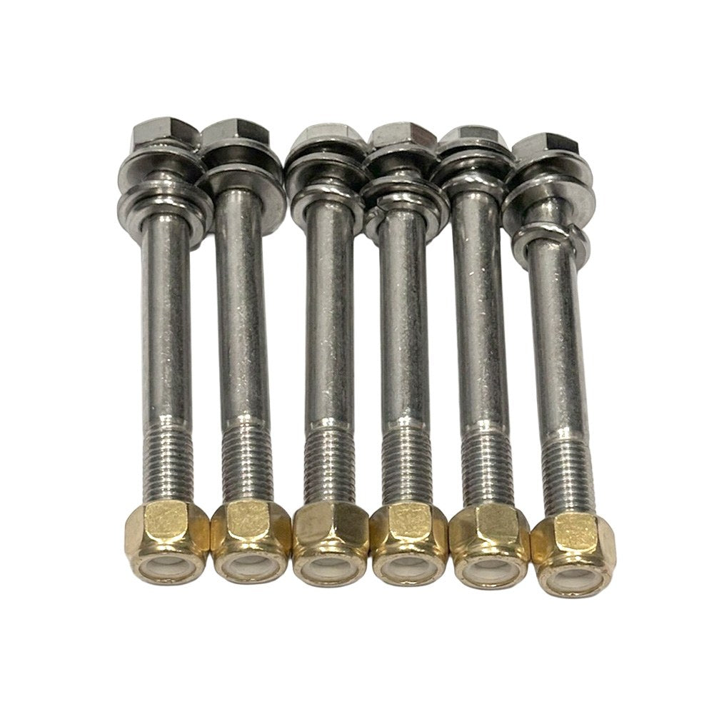 Bob's Machine Shop 2.5" Bolt Kit (6 Bolt Kit) For Jack Plates
