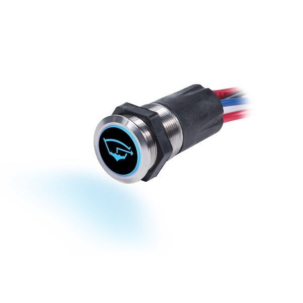 Blue Seas Ss Push Button Switch - Off/On