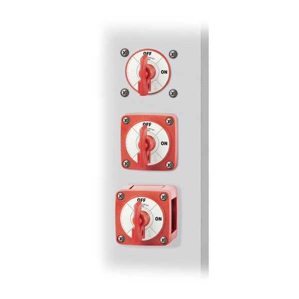 Blue Seas M Battery Switch Locking - Red