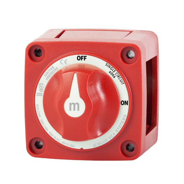 Blue Seas Battery Switch 'M' On-Off