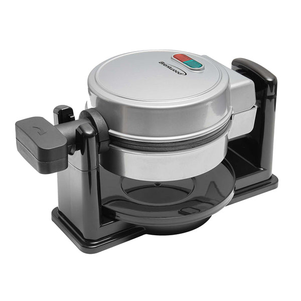 Brentwood TS-231S TS-231S 5-In. Nonstick Flip Electric Belgian Waffle Maker, Silver