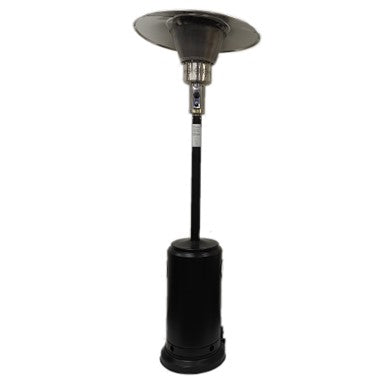 AZ Patio Heaters Commercial Patio Heater in Black with 33" Shield