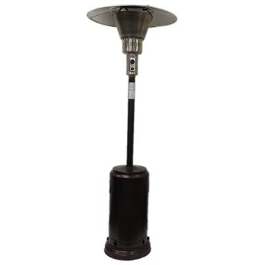 AZ Patio Heaters Commercial Patio Heater in Bronze with 33" Shield