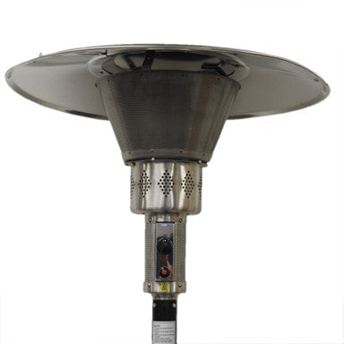 AZ Patio Heaters Commercial Patio Heater in Bronze with 33" Shield