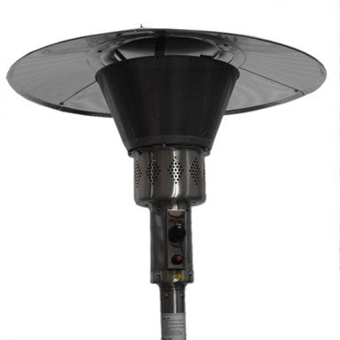 AZ Patio Heaters Commercial Patio Heater in Stainless Steel with 33" Shield
