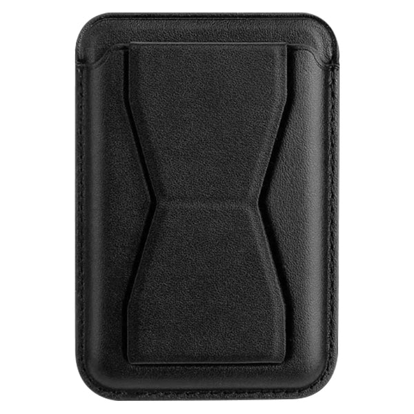 XYST XYS-CH120BK 3-in-1 Phone Wallet with Adhesive Card Holder, Stand, and Grip (Black)