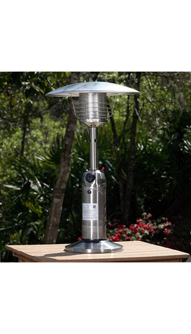 Outdoor Tabletop Patio Heater - Stainless Steel Finish