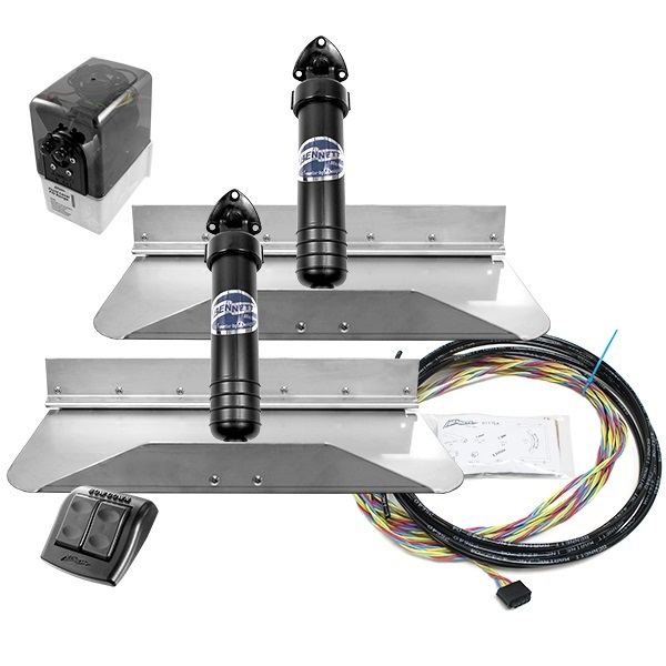 Bennett Marine 12 X 9 Trim Tab System - With Eurostyle Control