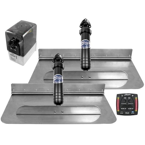 Bennett Marine 24 X 12 Trim Tab System With One Box Indication (Replacing Part# 2412EIC)