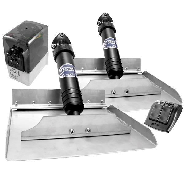 Bennett Marine 12 X 12 Trim Tab System - With Eurostyle Control