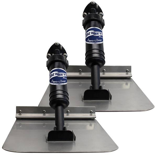 Bennett Marine 10" X 10" Self-Leveling Tab System For 14'-18' Boats