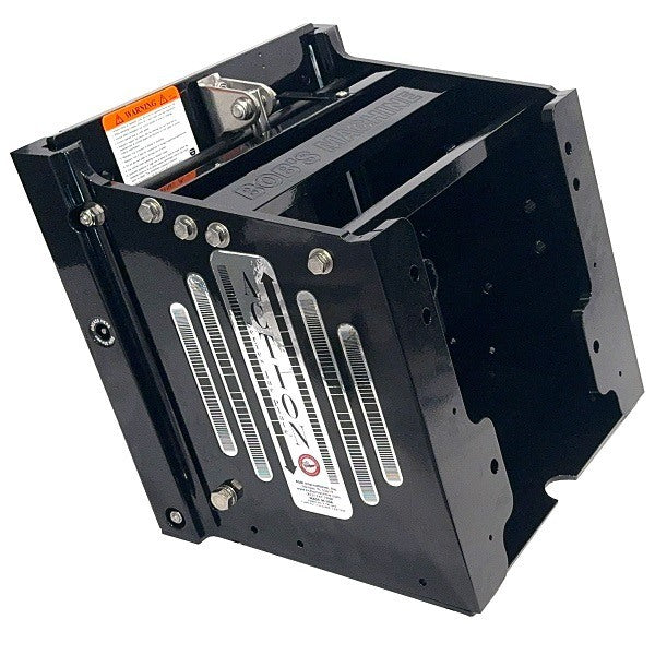 Bob's Machine Shop 4" Action series Powder coated Black Jack Plate
