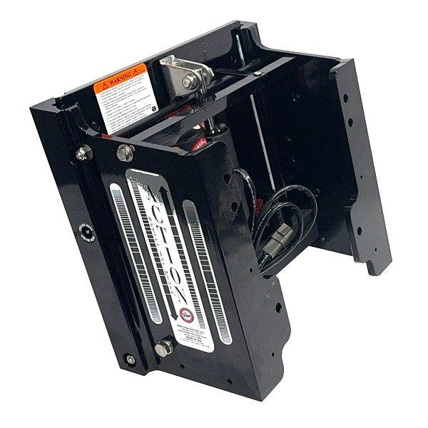 Bob's Machine Shop 10" Action series Powder coated Black Jack Plate