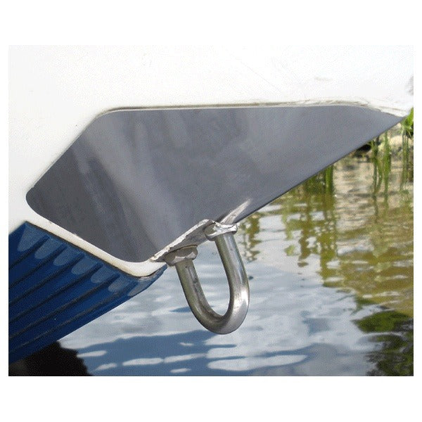 Keel Shield Gator Guard S S Bowshield 7.5" X 9"