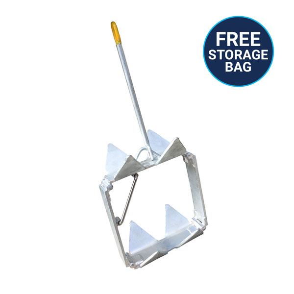 Gen3 Marine 25LB Box Anchor Galvanized w/ Bag