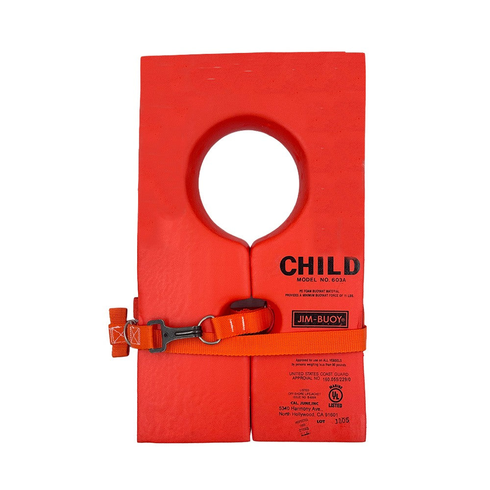 Cal-June Child Life Preserver Uscgatype I